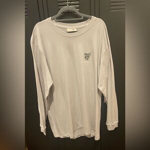 NWT! Simply Southern Light Gray Shirt with Black Design